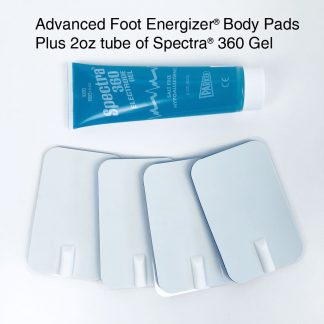Advanced Foot Energizer Body Pads Plus Spectra Gel 2 oz Tube