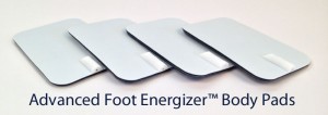 Set of 4 Body Pads for the Advanced Foot Energizer